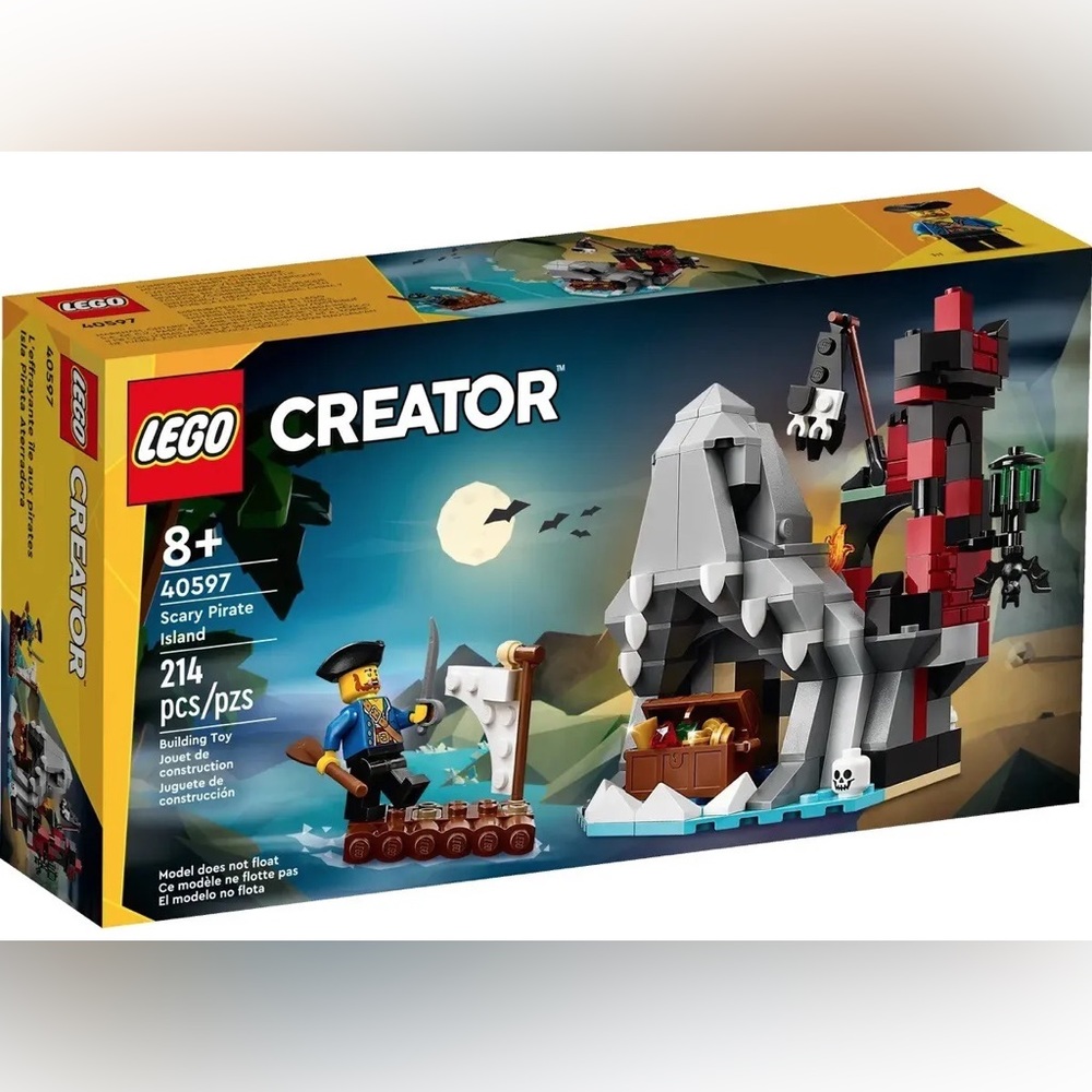 Lego #40597 - Scary Pirate Island - Limited Edition Set